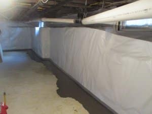 Crawl-space-waterproofing